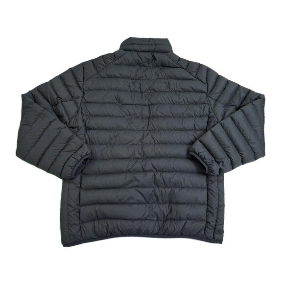 Calvin Klein Men Large Packable Premium Down Lightweight Puffer Jacket Zip Gray - Picture 6 of 9